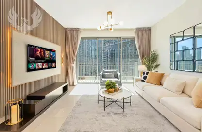 شقة - غرفة نوم - 2 حمامات للايجار في برج ستاندبوينت 1 - أبراج ستاند بوينت - وسط مدينة دبي - دبي