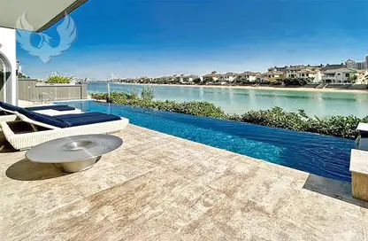 Villa - 5 Bedrooms - 6 Bathrooms for rent in Garden Homes Frond C - Garden Homes - Palm Jumeirah - Dubai