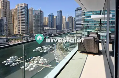 Apartment - 3 Bedrooms - 4 Bathrooms for sale in Vida Residences Dubai Marina - Dubai Marina - Dubai