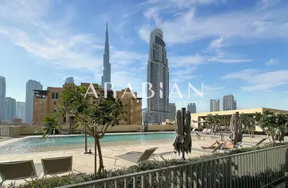 شقة - غرفة نوم - 1 حمام للايجار في برج رويال - دبي وسط المدينة - دبي