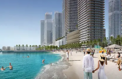 Apartment - 1 Bedroom - 1 Bathroom for sale in Seapoint - EMAAR Beachfront - Dubai Harbour - Dubai