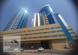 Outdoor Building image for: Apartment - 2 bedrooms - 2 bathrooms for rent in Orient Tower 2 - Orient Towers - Al Bustan - Ajman, Image 1