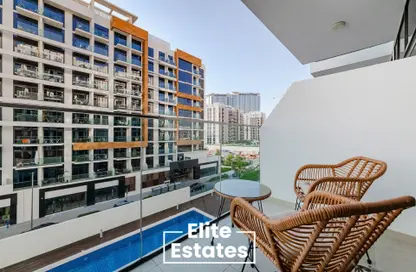 Apartment - Studio - 1 Bathroom for rent in AZIZI Riviera 48 - Meydan One - Meydan - Dubai