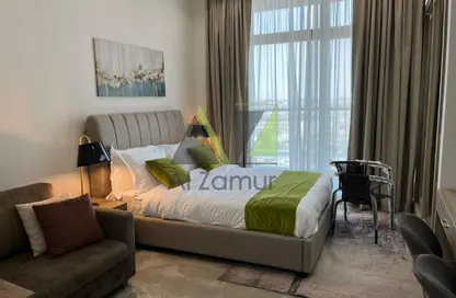 Apartment - Studio - 1 Bathroom for rent in Majestique Residence - Dubai South (Dubai World Central) - Dubai