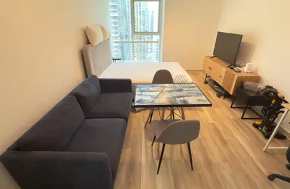 Apartment - Studio - 1 Bathroom for rent in Goldcrest Executive - JLT Cluster C - Jumeirah Lake Towers - Dubai
