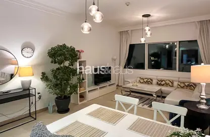 شقة - غرفة نوم - 2 حمامات للايجار في برج ماج 218 - دبي مارينا - دبي