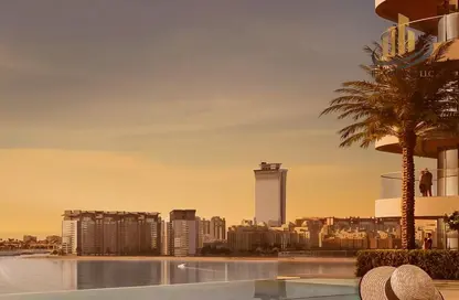 شقة - غرفة نوم - 1 حمام للبيع في برج Seapoint 1 - سي بوينت - إعمار بيتشفرونت - دبي هاربور - دبي