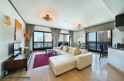 النزل و الشقق الفندقية - غرفة نوم - 2 حمامات للايجار في الجداف - دبي