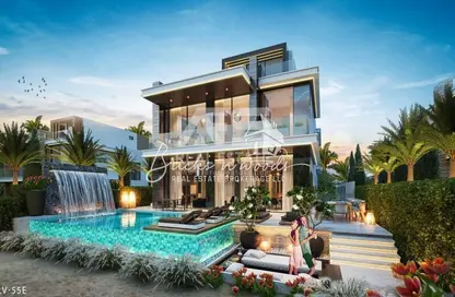Pool image for: Townhouse - 5 Bedrooms - 6 Bathrooms for sale in Ibiza - Damac Lagoons - Dubai, Image 1