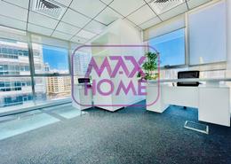 Office Space - 2 bathrooms for rent in Madinat Zayed Tower - Muroor Area - Abu Dhabi