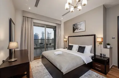 شقة - غرفة نوم - 2 حمامات للايجار في برج ايليت ريزيدينس - دبي وسط المدينة - دبي شقة - غرفة نوم - 2 حمامات للايجار في برج ايليت ريزيدينس - دبي وسط المدينة - دبي