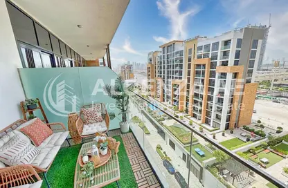 Apartment - Studio - 1 Bathroom for rent in AZIZI Riviera 26 - Meydan One - Meydan - Dubai