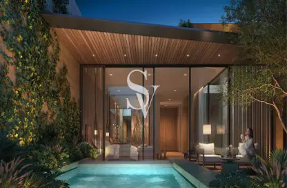 Pool image for: Villa - 4 Bedrooms - 4 Bathrooms for sale in Plagette 32 - Tilal Al Ghaf - Dubai, Image 1