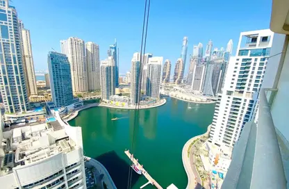Apartment - 2 Bedrooms - 2 Bathrooms for rent in Marina View Tower A - Marina View - Dubai Marina - Dubai