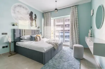 Apartment - 1 Bedroom - 2 Bathrooms for rent in Opal Tower Marina - Dubai Marina - Dubai