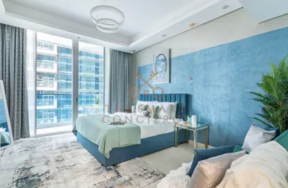 Apartment - Studio - 1 Bathroom for rent in Waves Tower - Business Bay - Dubai