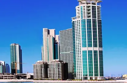 شقة - 2 غرف نوم - 4 حمامات للايجار في برج راس الخيمة - مارينا سكوير - جزيرة الريم - أبوظبي