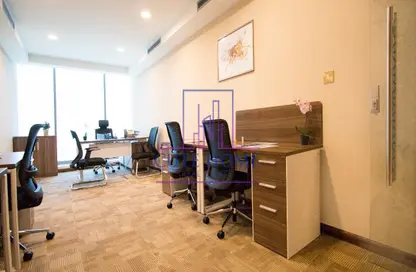 Office Space - Studio - 4 Bathrooms for rent in Concord Tower - Dubai Media City - Dubai