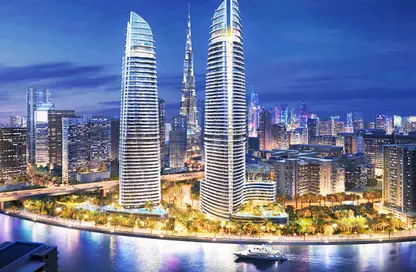 Apartment - 1 Bedroom - 2 Bathrooms for sale in Canal Heights - Business Bay - Dubai