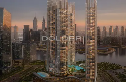 Apartment - Studio - 1 Bathroom for sale in Binghatti Skyrise - Business Bay - Dubai