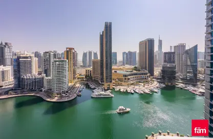 النزل و الشقق الفندقية - غرفة نوم - 1 حمام للايجار في إنتركونتيننتال دبي مارينا - دبي مارينا - دبي
