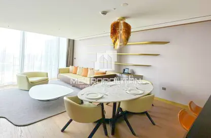 صورة لـ غرفة المعيشة / غرفة الطعام شقة - غرفة نوم - 2 حمامات للبيع في برج أوبوس - الخليج التجاري - دبي ، صورة رقم 1