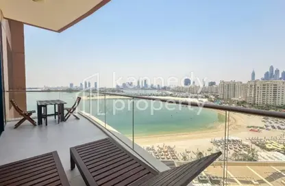 Apartment - 2 Bedrooms - 3 Bathrooms for rent in Tanzanite - Tiara Residences - Palm Jumeirah - Dubai Apartment - 2 Bedrooms - 3 Bathrooms for rent in Tanzanite - Tiara Residences - Palm Jumeirah - Dubai