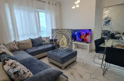 Apartment - 1 Bedroom - 2 Bathrooms for rent in Al Rashidiya Towers - Al Rashidiya - Ajman Downtown - Ajman
