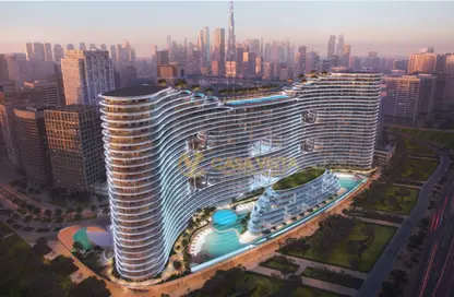 Apartment - 2 Bedrooms - 3 Bathrooms for sale in Binghatti Aquarise - Business Bay - Dubai