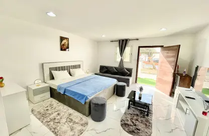 Apartment - Studio - 1 Bathroom for rent in Binal Jesrain - Between Two Bridges - Abu Dhabi