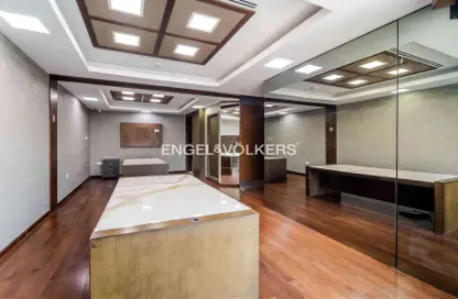 Office Space - Studio - 1 Bathroom for rent in Almas Tower - Lake Almas East - Jumeirah Lake Towers - Dubai
