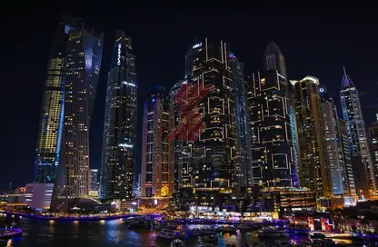 Apartment - 3 Bedrooms - 4 Bathrooms for rent in Marinascape Avant - Trident Marinascape - Dubai Marina - Dubai