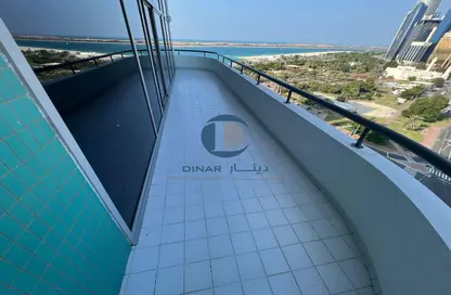 Balcony image for: Duplex - 3 Bedrooms - 4 Bathrooms for rent in Corniche Tower - Corniche Road - Abu Dhabi, Image 1