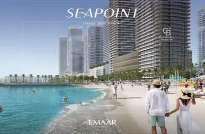 Apartment - 1 Bedroom - 1 Bathroom for sale in Seapoint Tower 1 - Seapoint - EMAAR Beachfront - Dubai Harbour - Dubai