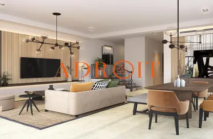Living / Dining Room image for: Townhouse - 4 Bedrooms - 3 Bathrooms for sale in Nice - Damac Lagoons - Dubai, Image 1