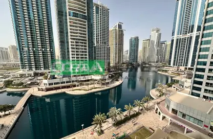 شقة - غرفة نوم - 2 حمامات للايجار في برج أيكون 1 - (JLT) مجمع M - أبراج بحيرة الجميرا - دبي