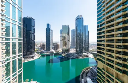 Water View image for: Apartment - 3 Bedrooms - 3 Bathrooms for rent in Global Lake View - Lake Almas East - Jumeirah Lake Towers - Dubai, Image 1