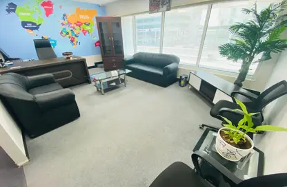 Office Space - Studio - 1 Bathroom for rent in Al Rostamani Building - Port Saeed - Deira - Dubai