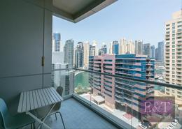 Apartment - 1 bedroom - 2 bathrooms for sale in The Waves Tower A - The Waves - Dubai Marina - Dubai
