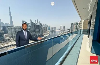 Apartment - 2 Bedrooms - 3 Bathrooms for rent in Waves Tower - Business Bay - Dubai