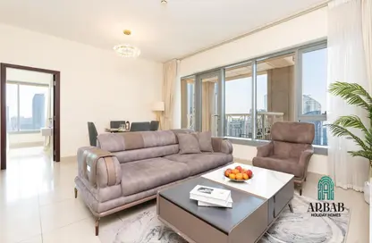 Apartment - 1 Bedroom - 1 Bathroom for rent in 29 Burj Boulevard - Downtown Dubai - Dubai
