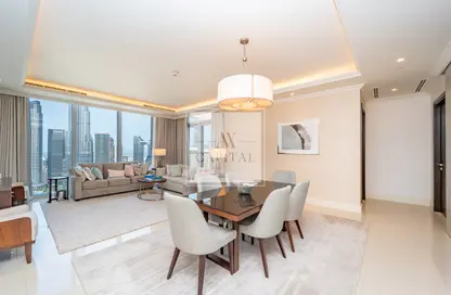 Apartment - 3 Bedrooms - 4 Bathrooms for rent in The Address Residence Fountain Views 3 - The Address Residence Fountain Views - Downtown Dubai - Dubai