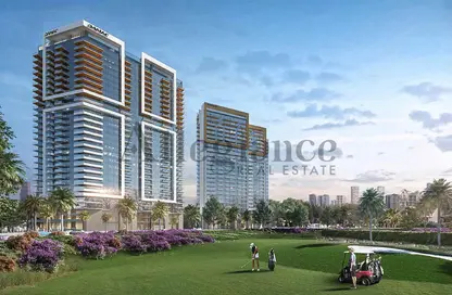 Outdoor Building image for: Apartment - 2 Bedrooms - 2 Bathrooms for sale in Golf Gate 2 - DAMAC Hills - Dubai, Image 1