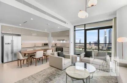Apartment - 3 Bedrooms - 3 Bathrooms for rent in Marina Vista - EMAAR Beachfront - Dubai Harbour - Dubai