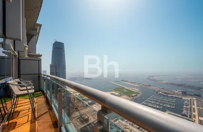 Apartment - 3 Bedrooms - 4 Bathrooms for rent in Princess Tower - Dubai Marina - Dubai