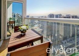Balcony image for: Studio - 1 bathroom for rent in Burj Al Nujoom - Downtown Dubai - Dubai, Image 1
