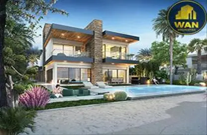 Townhouse - 5 Bedrooms - 5 Bathrooms for sale in Costa Brava 2 - Costa Brava at DAMAC Lagoons - Damac Lagoons - Dubai