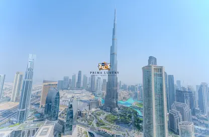 Apartment - 3 Bedrooms - 5 Bathrooms for rent in Bridge Sky - Burj Khalifa Area - Downtown Dubai - Dubai