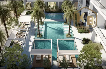 صورة لـ حوض سباحة شقة - غرفة نوم - 2 حمامات للبيع في وان وود ريزدنس - قرية الجميرا سركل - دبي ، صورة رقم 1