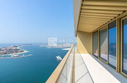 Apartment - 1 Bedroom - 1 Bathroom for sale in Grand Bleu Tower 1 - EMAAR Beachfront - Dubai Harbour - Dubai